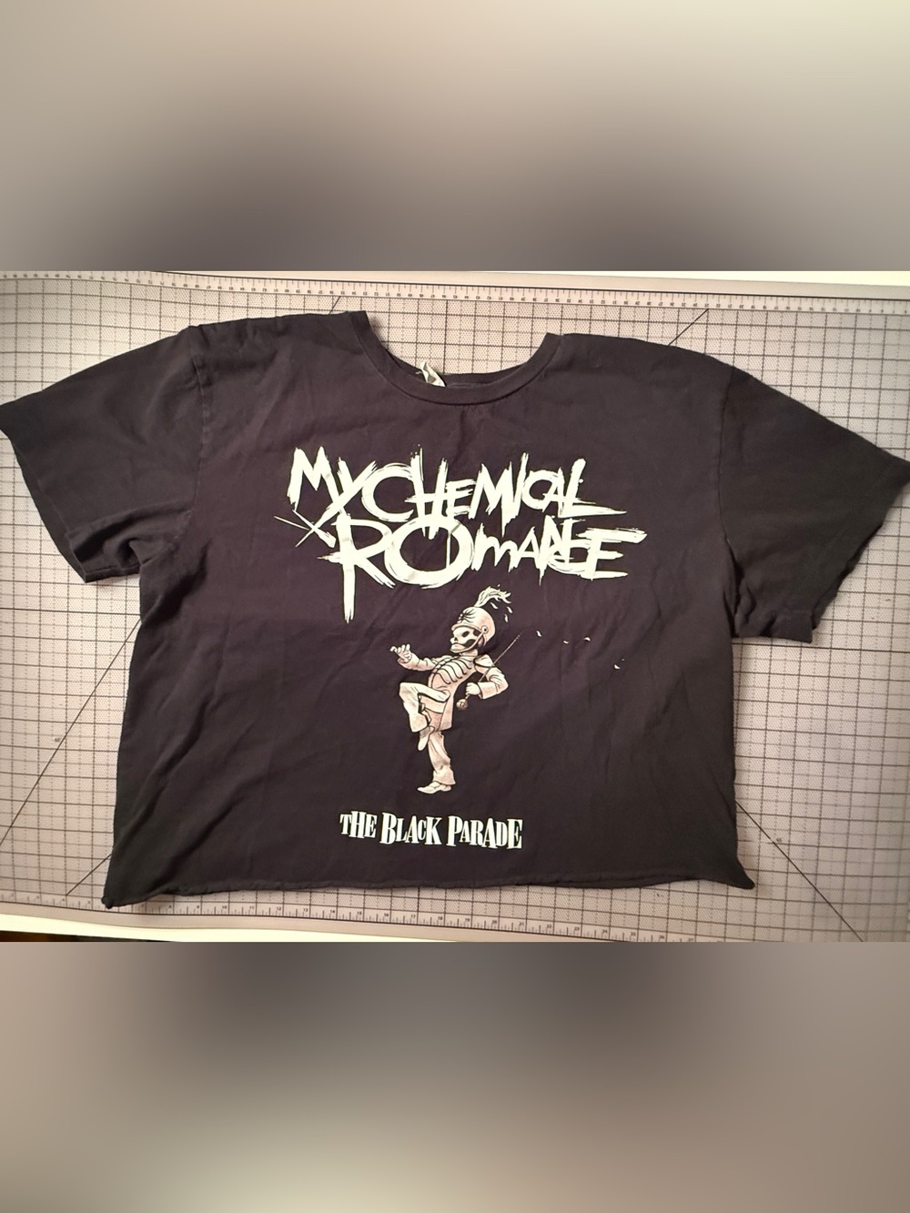 Vintage My Chemical Romance Cutoff T-Shirt-Sz XL